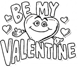 Be My Valentine Coloring Pages