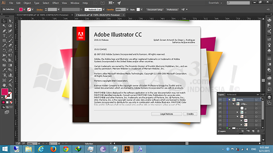 Mahrus.net-Download Gratis Adobe Illustrator CC 2015 Full Version 2015. Halo sob, kalau kemaren saya sudah posting mengenai Adobe Collection 2015, kini saya ingin menshare mengenai aplikasi yang cukup populer juga dikalangan Para desainer, nah untuk kali ini saya ingin share mengenai aplikasi Grafik desain yang begitu Familiar