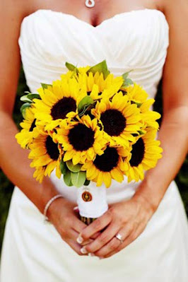 Sunflower Wedding reception Stationery Ideal for Summer Weddings