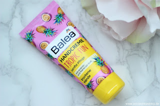 Review: Balea - Handcreme Tropic Fun - www.annitschkasblog.de