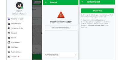 Fitur Tombol Darurat Terbaru Grab