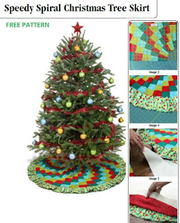 Free Sewing Pattern Christmas Tree Skirt