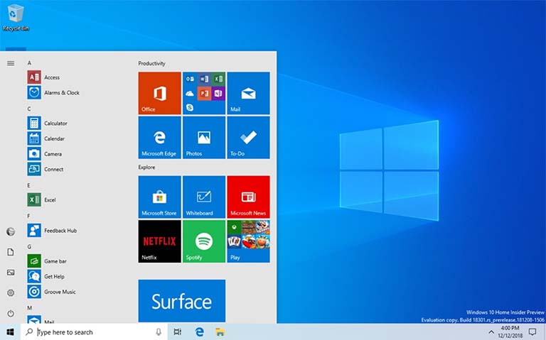 Apa Yang Baru Pada Update Windows 10 Build 18305 Untuk Insiders?