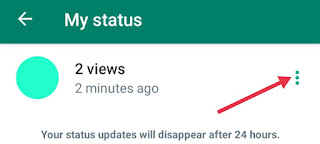 WhatsApp Status Delete kaise kare