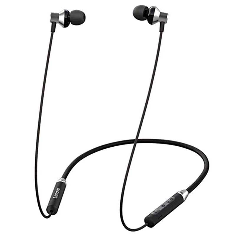 Lenovo HE05 Bluetooth Neckband Headphones - High-Quality Audio and Stylish Design for Wireless Convenience