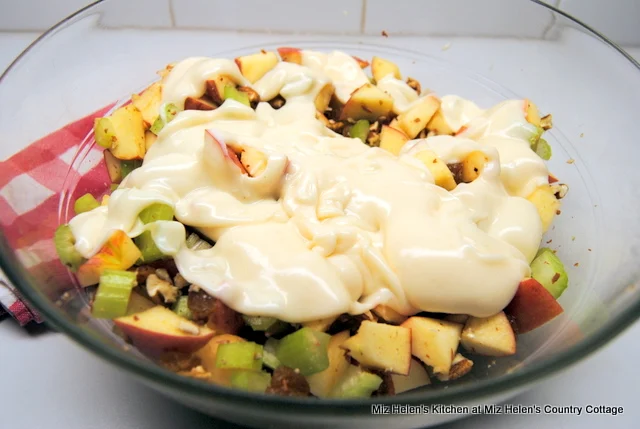 Old Fashioned Apple Salad at Miz Helen's Country Cottage