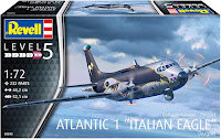 Revell 1/72 Breguet Atlantic 1 'Italian Eagle' (03845) Color Guide & Paint Conversion Chart