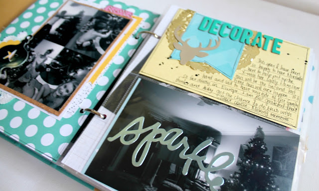 Document December mini album by Bernii Miller for The Stamp Spot.