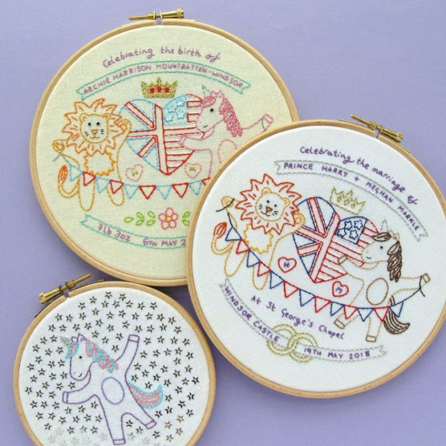 Royal Celebrations Embroidery Pattern