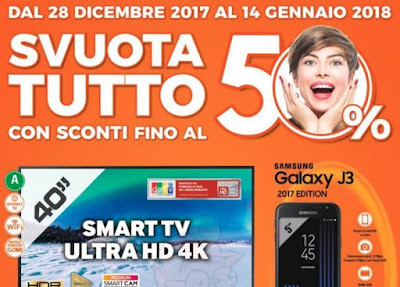 Sconti vantaggiosi volantino Expert: sconti 50% fino inizi 2018