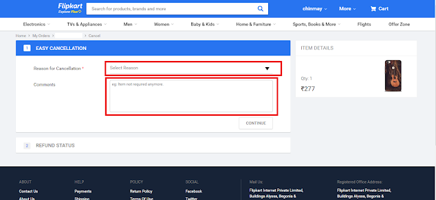 How to cancel flipkart order | easy method