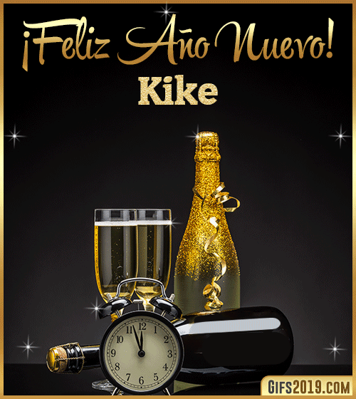 Feliz año nuevo kike