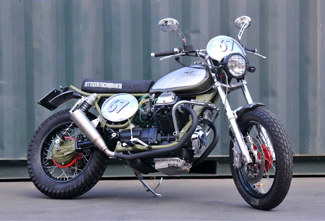 1998 Moto Guzzi Settecentocinquanta - #MotoGuzzi #motorbikes