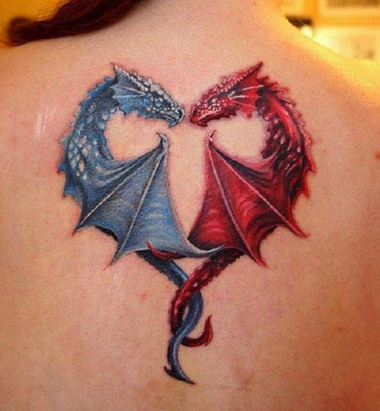 Tatuagens de dragão - 30 fotos e modelos femininos