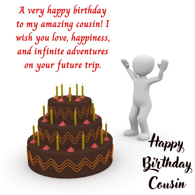 Cousin Happy Birthday Wishes Images