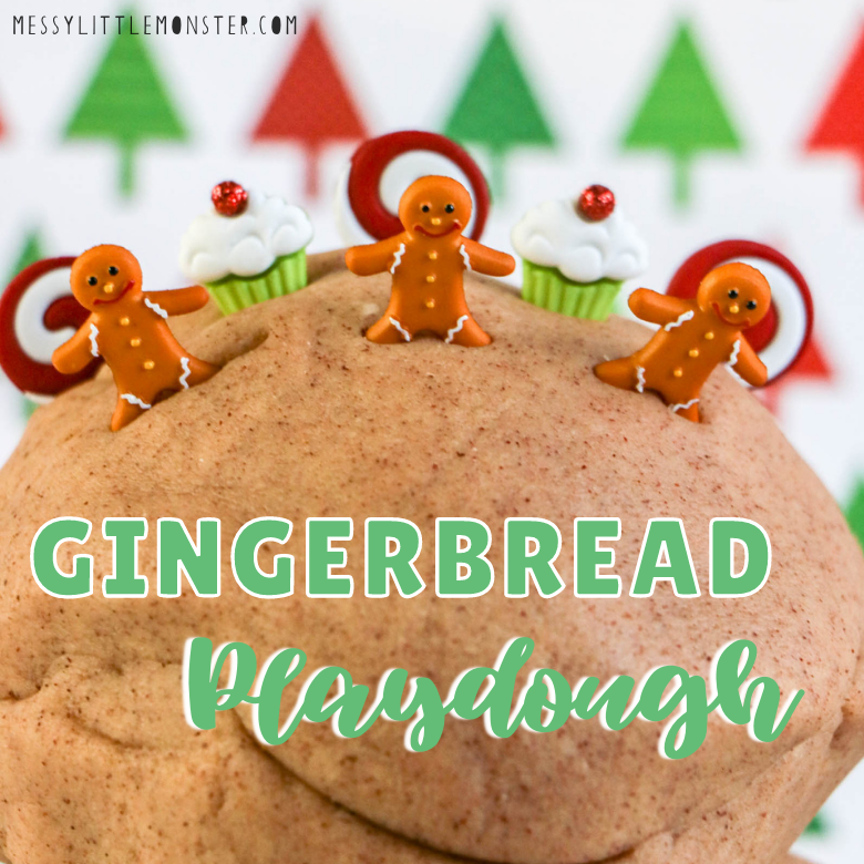 Gingerbread playdough