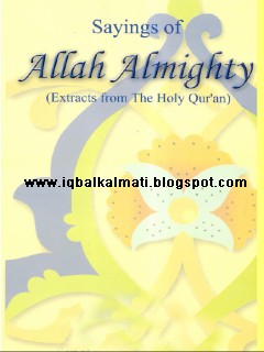 Sayings of Allah Almighty by Syed Sajjad Bokhari