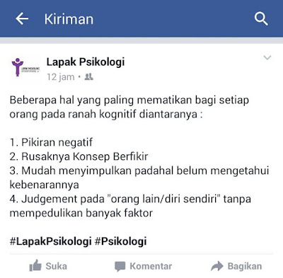 Penjelasan penyakit pikiran manusia