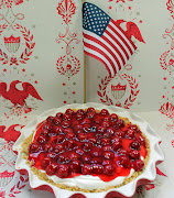 . for Independence Day, but decided on my motherinlaw's cherry delight, . (img edited )