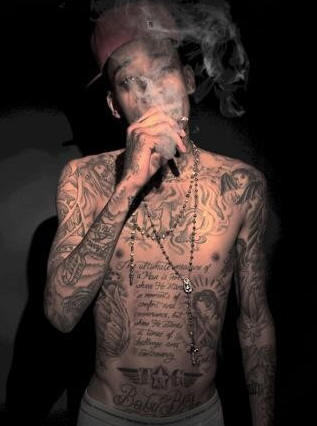 Wiz Khalifa Tattoos