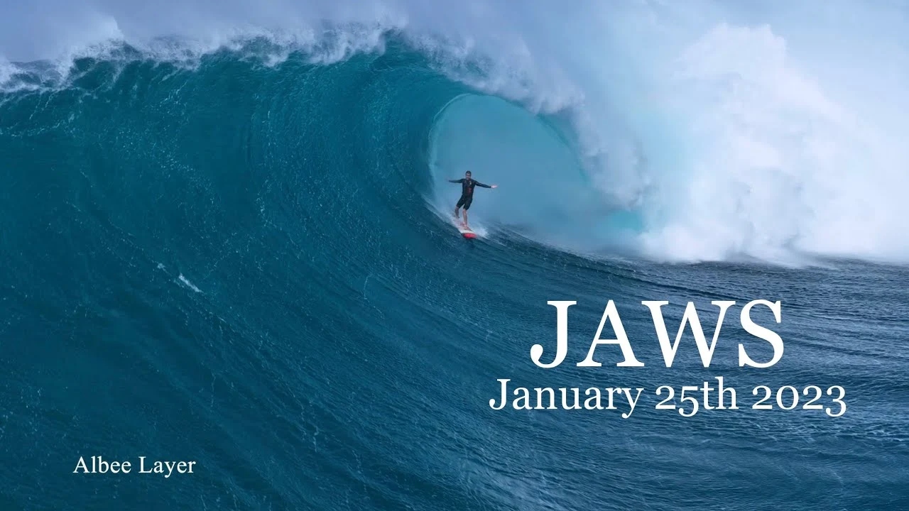 Jaws - January 25th 2023 - Big Wave Surfing