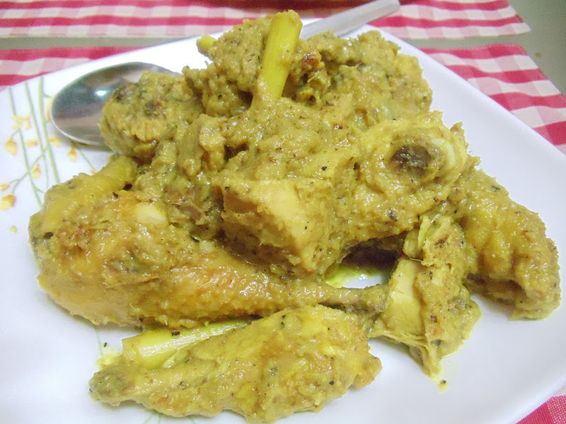 Life is colorful: Step by Step Rendang Ayam Kampung Cili 