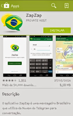 Brasileiros criam o "ZapZap" para concorrer com WhatsApp