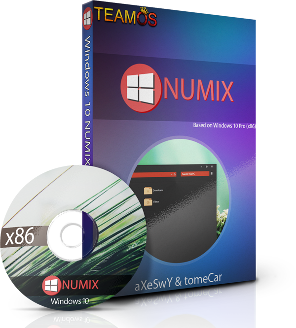 Download Windows 10 Numix Edition 32-bit Pre-Activated