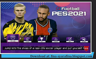 PES 2021 PPSSPP Chelito Lite 500MB