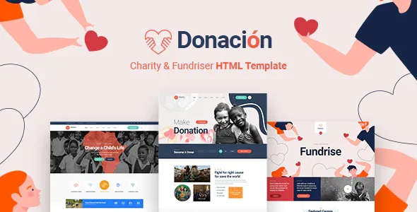 Best Fundraising & Charity HTML5 Template