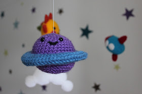 Baby mobile planet