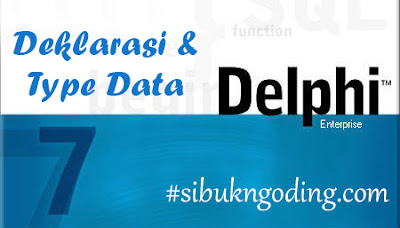 Tipe data pada delphi