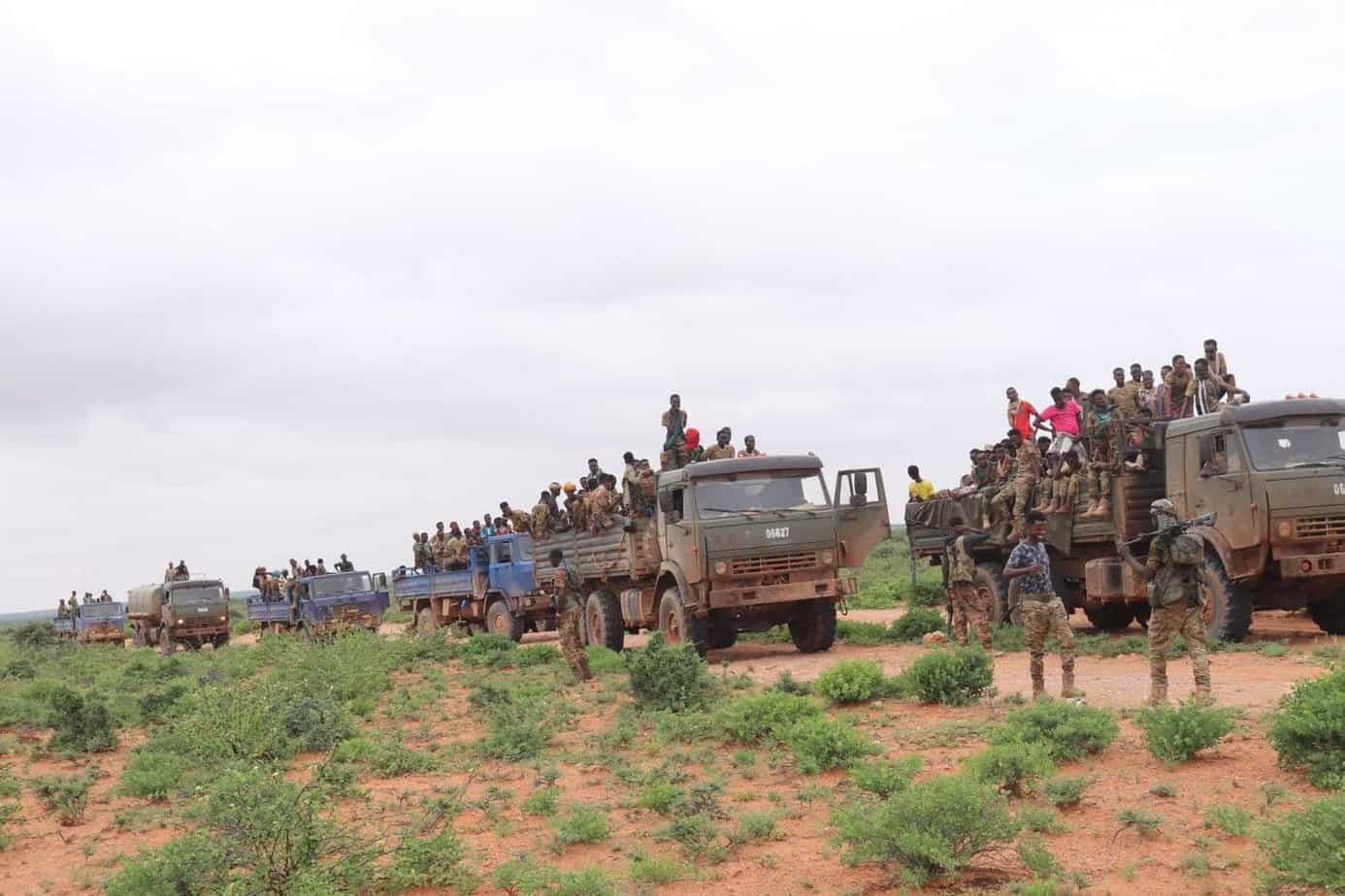 Reinforcements arrive in Mudug region to resume military operations against Al-Shabaab