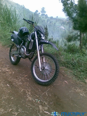 Yamaha Scorpio 2006 modif trail 