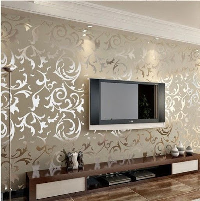elegant bedroom wall wallpaper