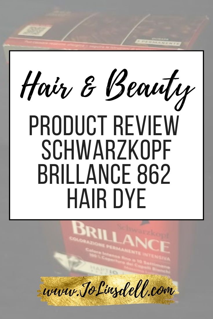 Product Review Schwarzkopf Brillance 862 Hair Dye