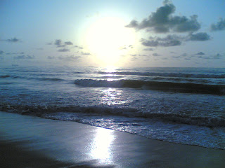 sunrise at the beach