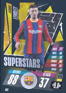 Topps Match Attax 2020-2021 FC Barcelona Set