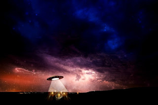 While secularists deny spiritual realities in general, some are admitting UFOs may be of a spiritual nature. Some people say dark matter is linked.