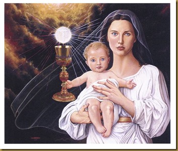 MARIA Y LA EUCARISTÍA
