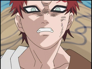 gaara naruto kanji cool shippuden of the desert sand