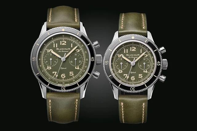 Blancpain Air Command in Camouflage Green