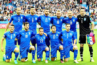 SELECCIÓN DE ITALIA - Temporada 2015-16 - Chiellini, Pellé, Barzagli, De Rossi, Bonucci, Buffon; Florenzi, Parolo, Giaccherini, Eder y De Sciglio - ITALIA 2 (Chiellini, Pelle) ESPAÑA 0 - 27/06/2016 - Eurocopa de Francia 2016, octavos de final - Saint-Denis, París, Francia, Stade de France