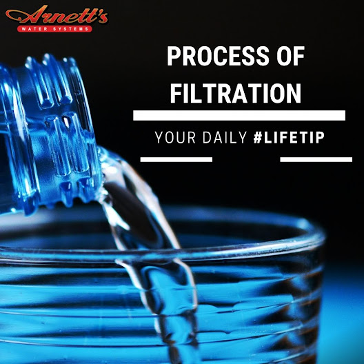 Process of water filtration system