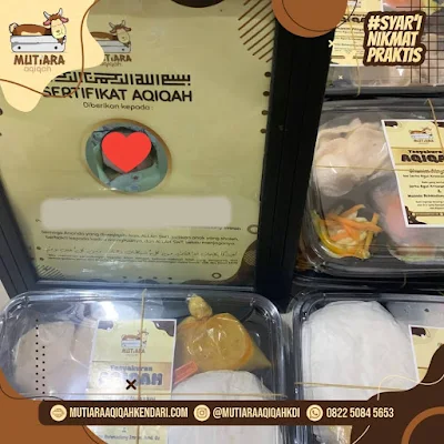 nasi kotak box bento aqiqah jasa katering aqiqah kendari