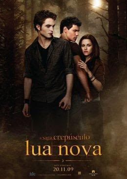 filme saga crepúsculo lua nova pôster cartaz