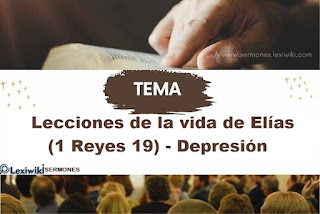 Lecciones de la vida de Elías (1 Reyes 19) - Depresión