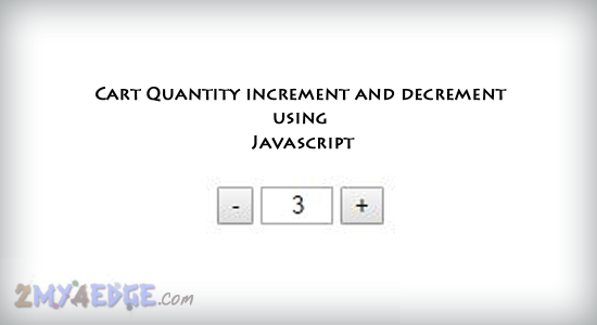 onclick increment and decrement in input text