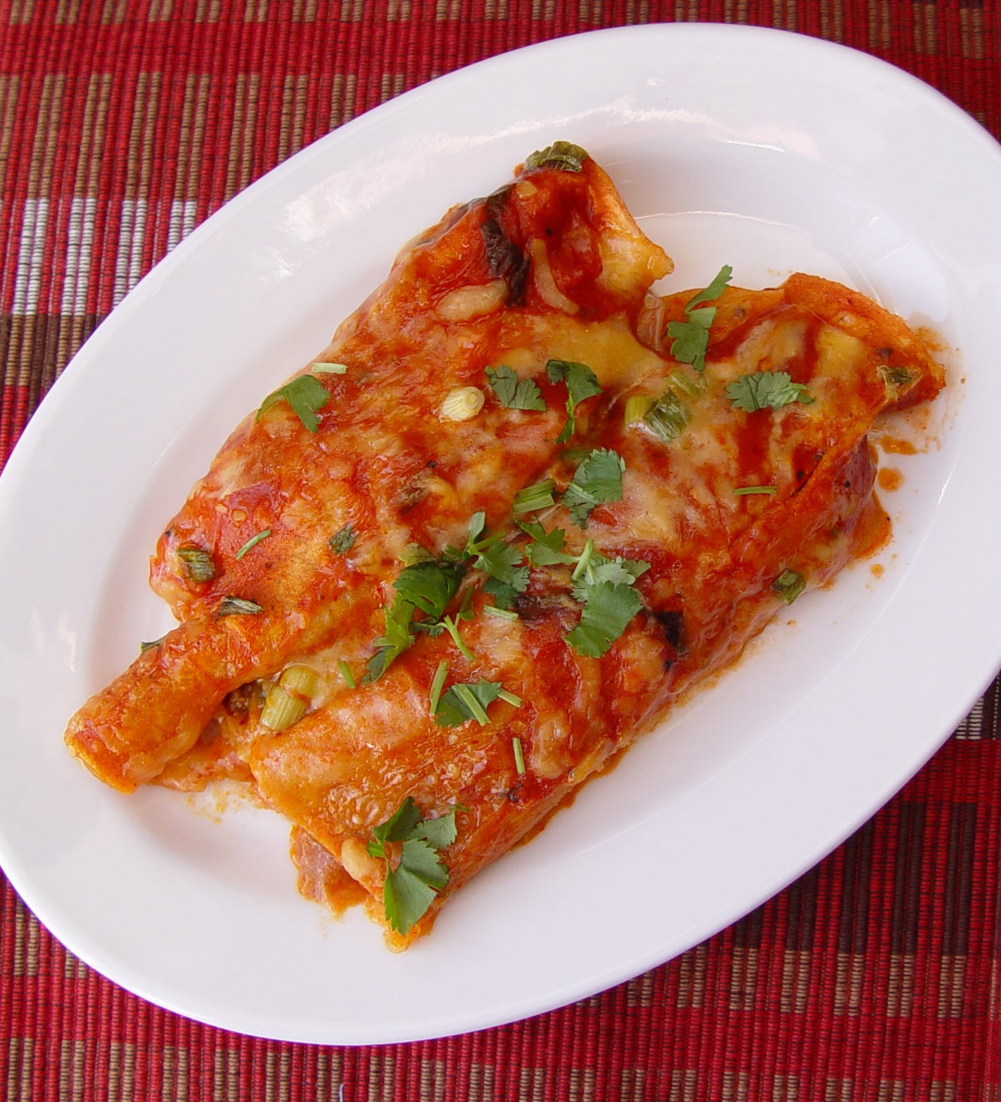 Ground Beef Enchiladas