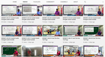 Youtube Channel pengajaran Matematik oleh Cikgu Romie dah cecah 31,000 subscribers. Tahniah cikgu! 